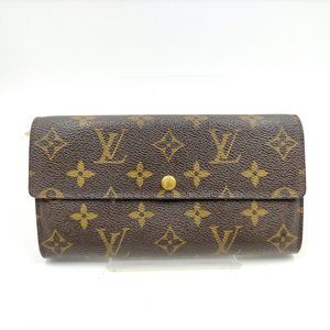 SOLD Louis Vuitton LV Long Wallet Portefeuille Sarah Brown Monogram